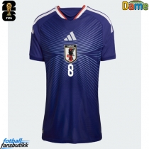 Japan Takumi Minamino #8 Hjemmedrakt Dame EM 2024 Kortermet